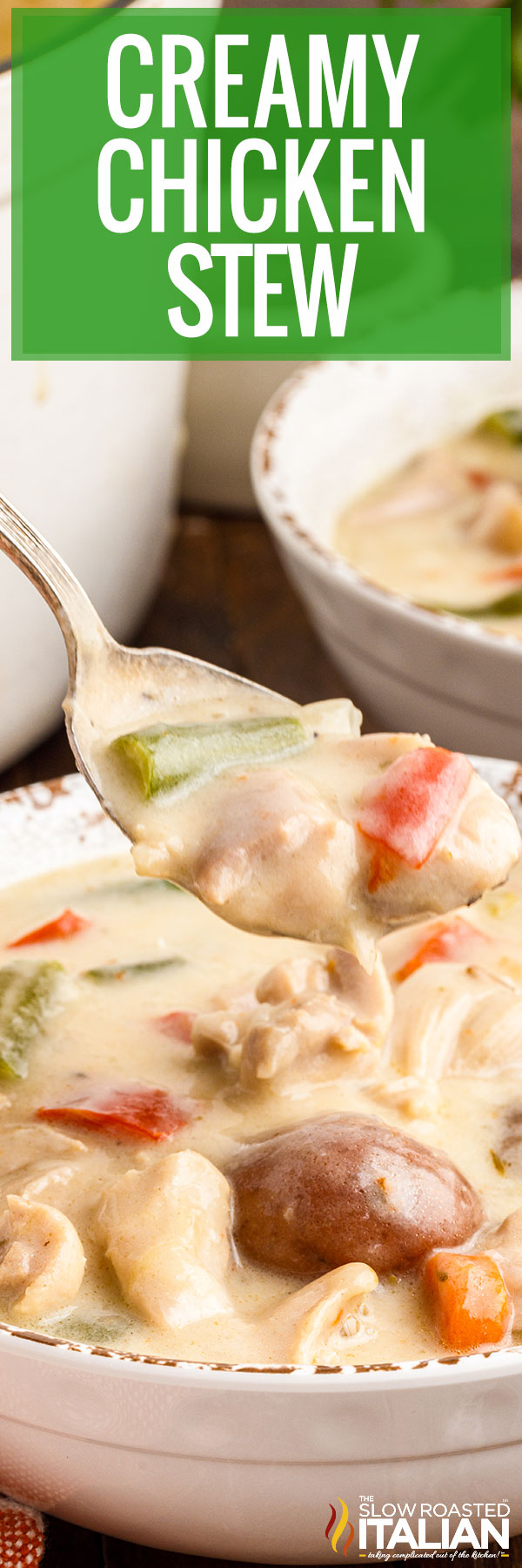 creamy chicken stew recipe.