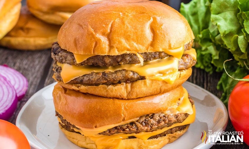 frozen hamburgers in air fryer.