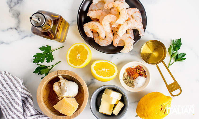 red lobster shrimp scampi ingredients.