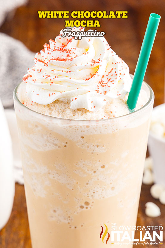 White Chocolate Mocha Frappuccino Recipe (Copycat)