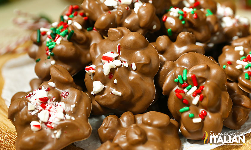 homemade Christmas candy.