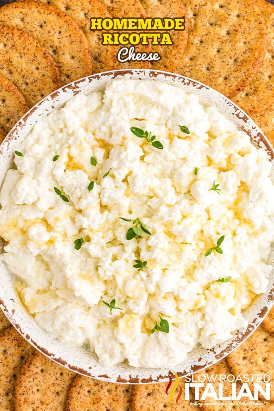 Homemade Fresh Ricotta