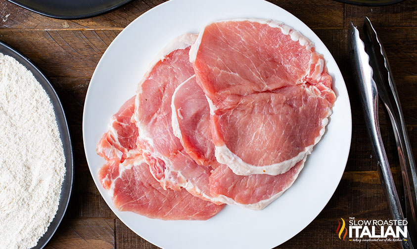 center-cut pork loin chops.