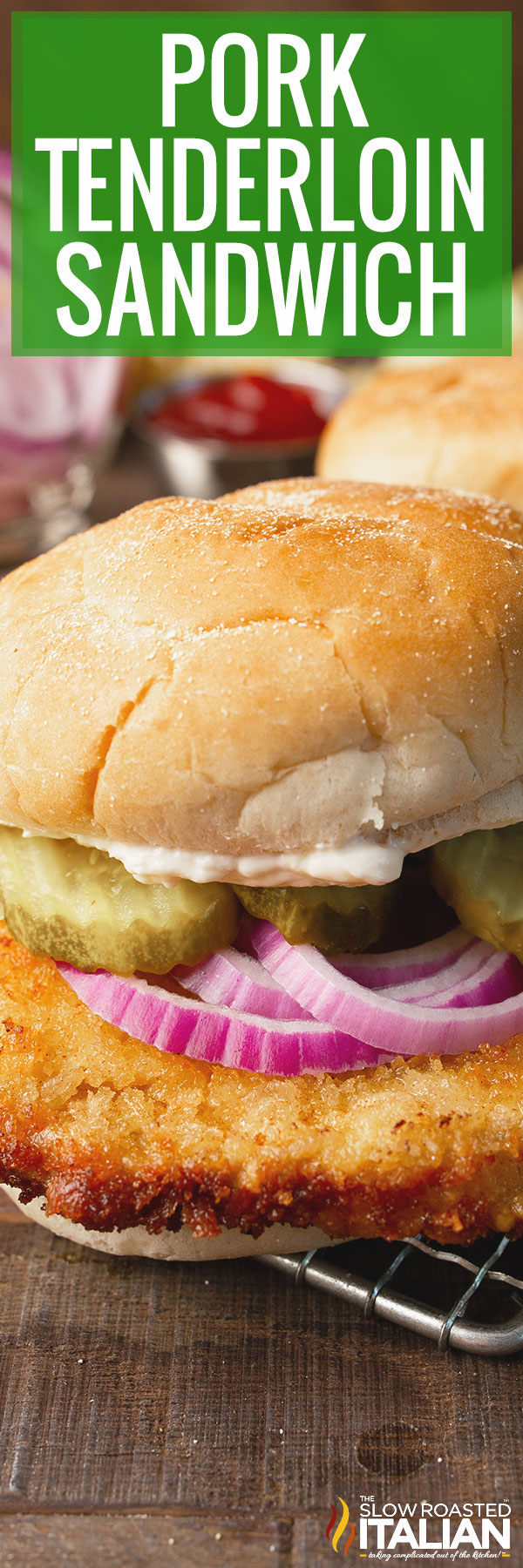 Iowa pork tenderloin sandwich recipe.