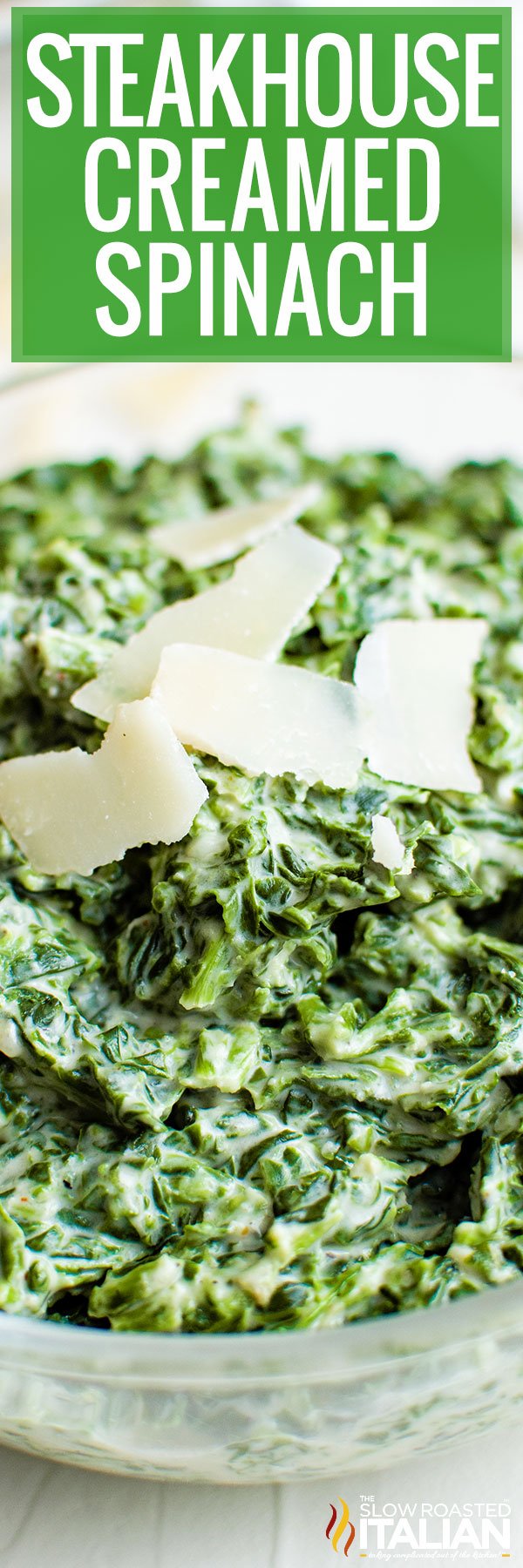 steakhouse creamed spinach.