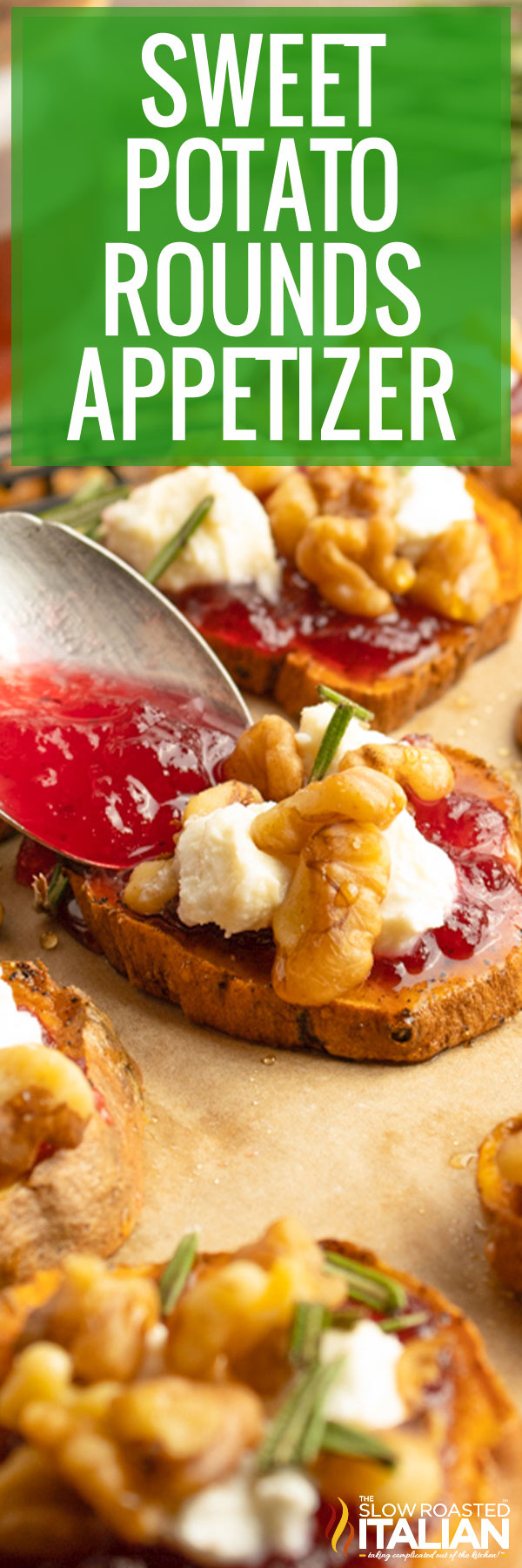 sweet potato rounds.