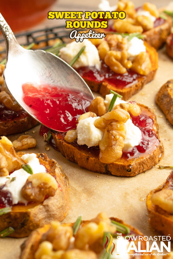 Sweet Potato Rounds Appetizer