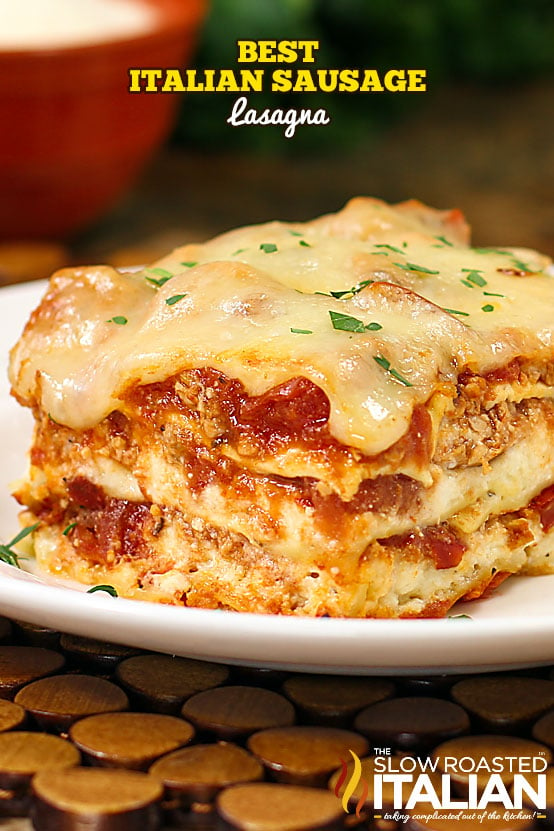 Best Ever Italian Lasagna Recipe (Easy to Make) + Video