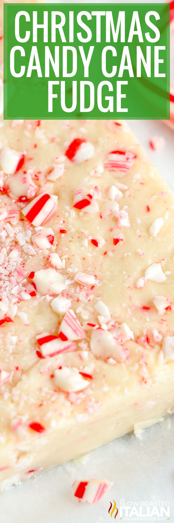 candy cane fudge