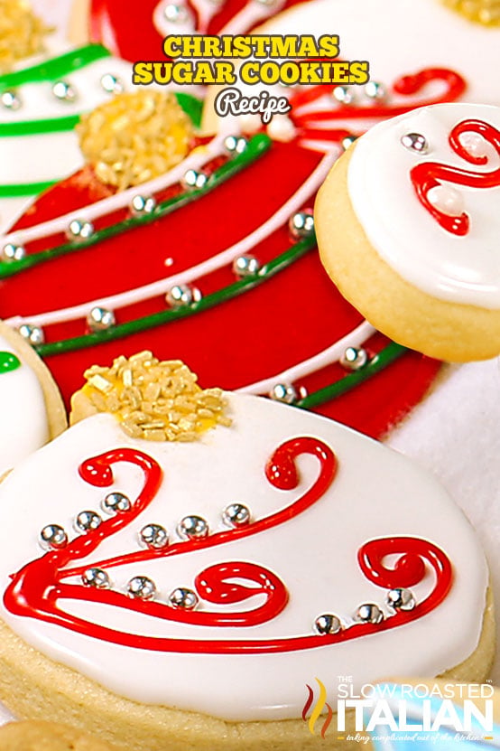 Christmas sugar cookie recipe.