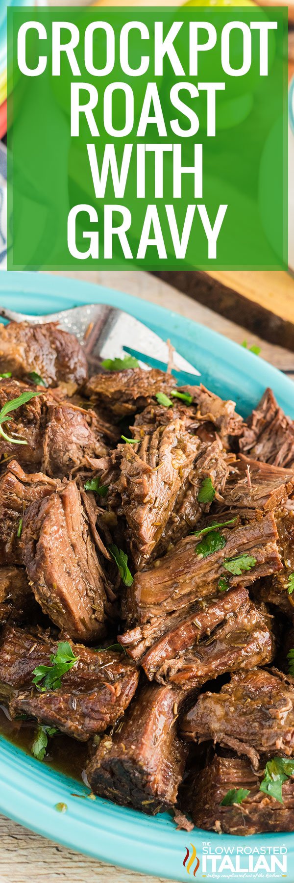 crockpot roast with gravy