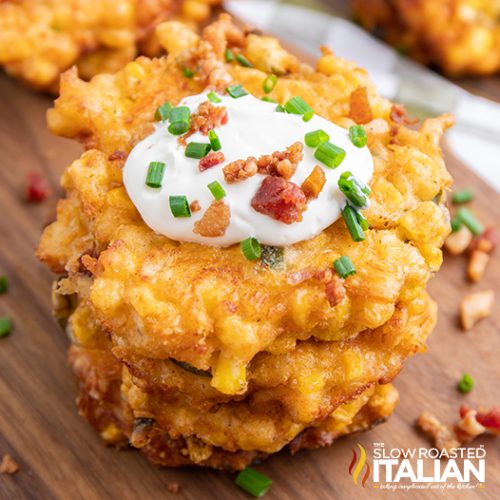 Corn Fritters The Slow Roasted Italian