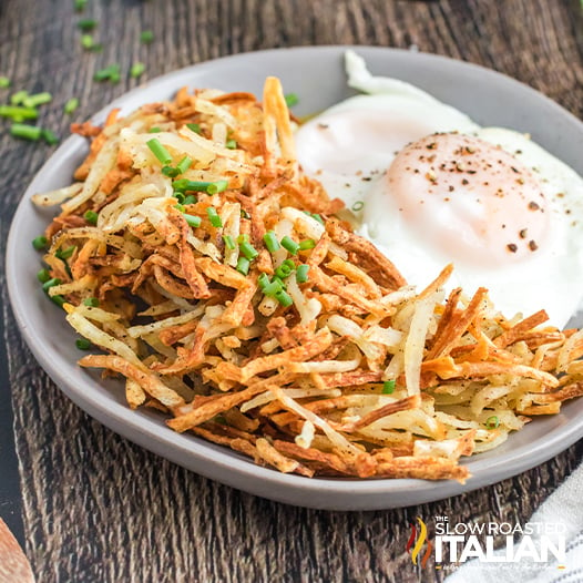 Easy Frozen Hash Browns in Air Fryer - The Slow Roasted Italian