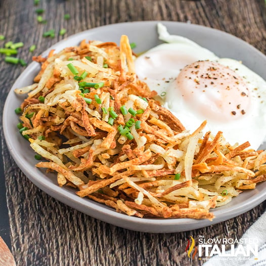 frozen hashbrowns in air fryer