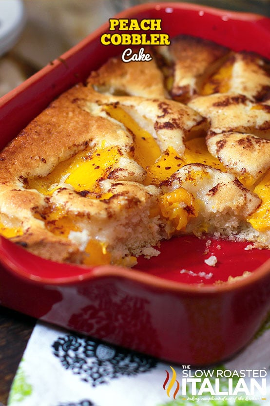peach cobbler cake recipe.