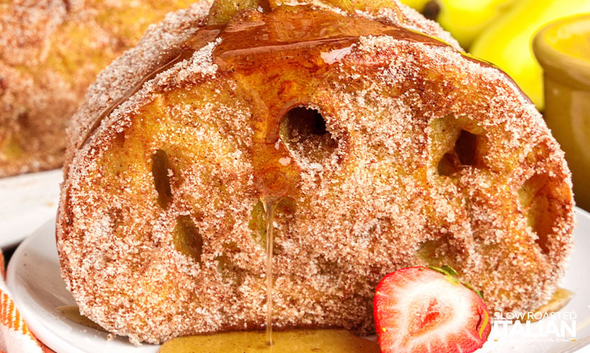 closeup of tonga toast.