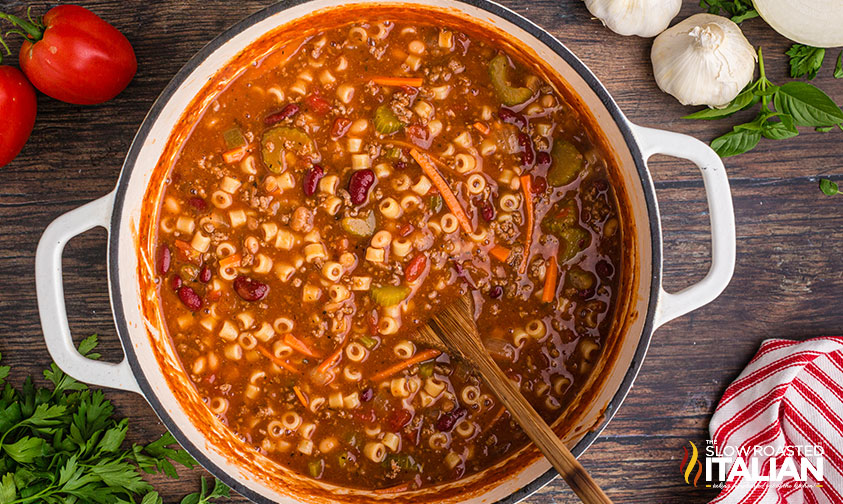 Olive Garden Pasta Fagioli - The Slow Roasted italian