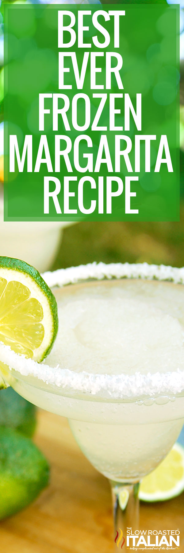 titled image (and shown): frozen margarita recipe