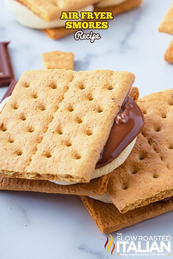 titled: Air Fryer Smores Recipe