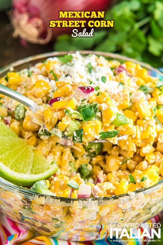 titled: Mexican Street Corn Salad