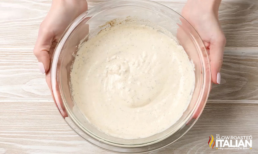 homemade ranch sauce