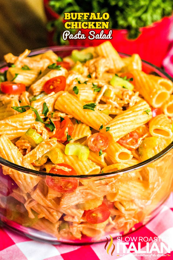 Buffalo Chicken Pasta Salad