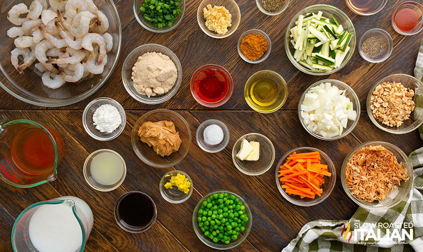ingredients for Copycat Cheesecake Factory Bang Bang Shrimp