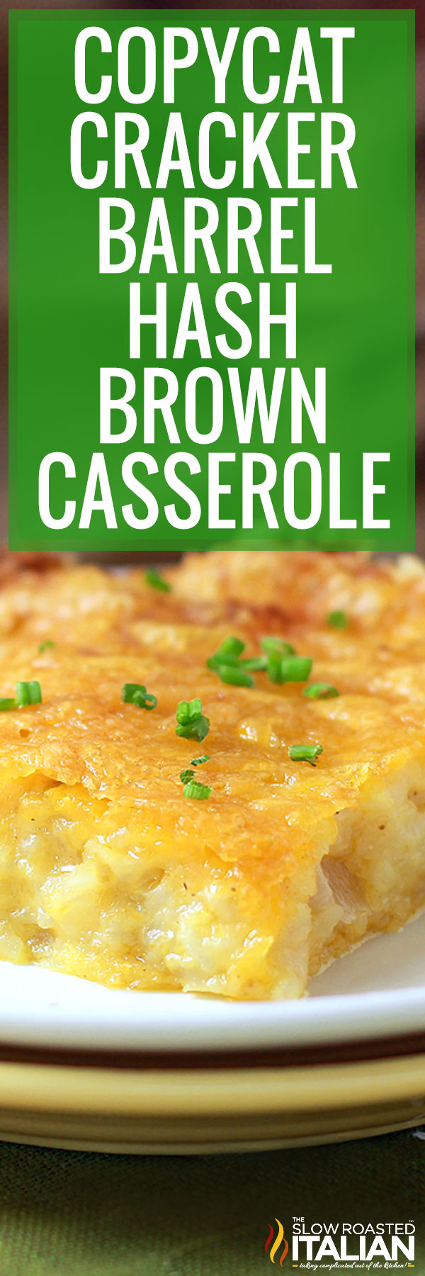 titled image (and shown): cracker barrel hashbrown casserole copycat recipe