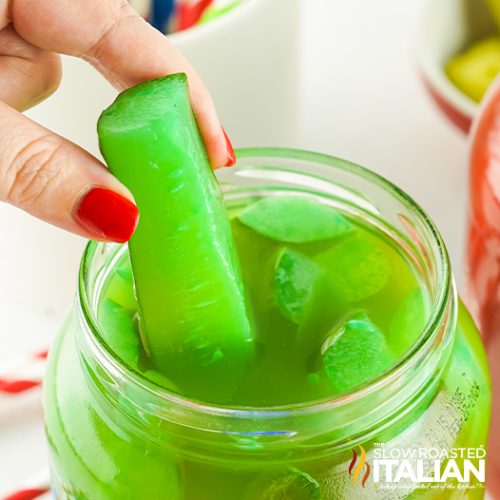 KoolAid Pickles Recipe (Easy Salty Sweet Koolickles) The Slow