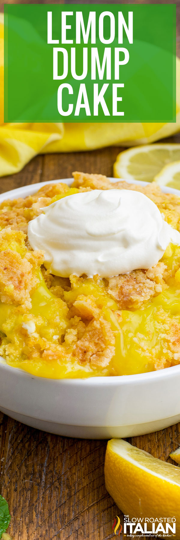 lemon dump cake - pin