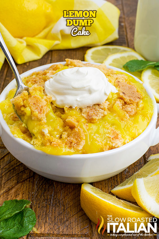 Lemon Dump Cake