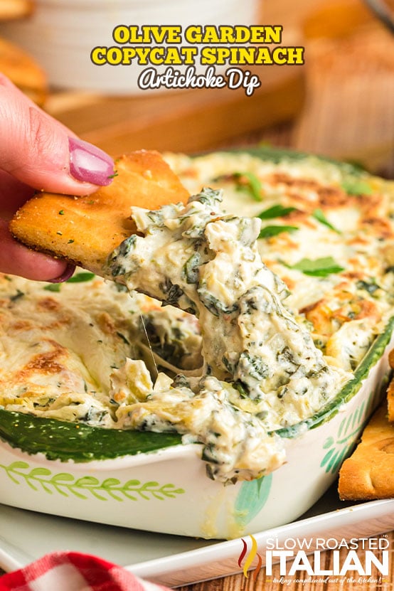 Olive Garden Spinach Artichoke Dip Copycat