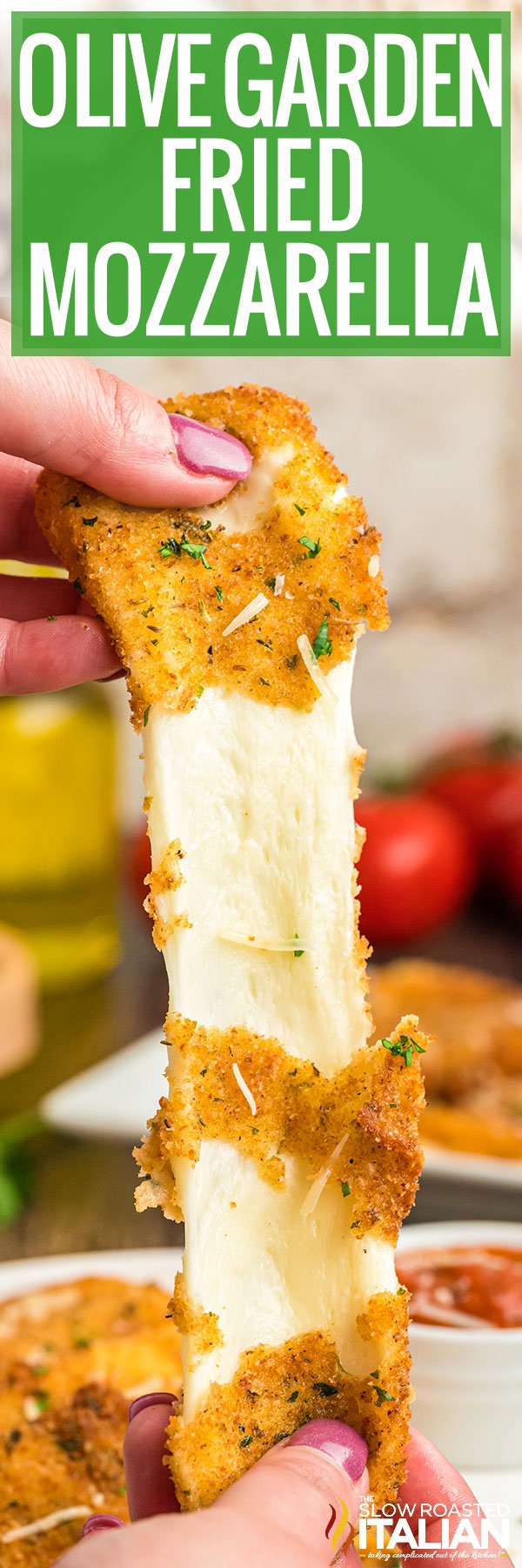 Olive Garden Fried Mozzarella -pin