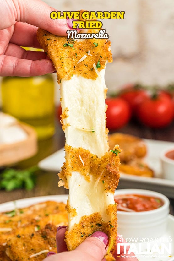 titled: Olive Garden Fried Mozzarella