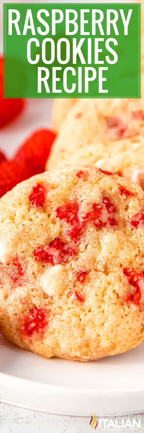 Raspberry Cookies -pin