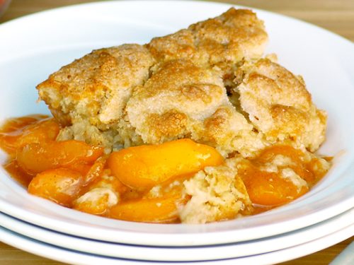 The Best Peach Cobbler Recipe Ever + Video