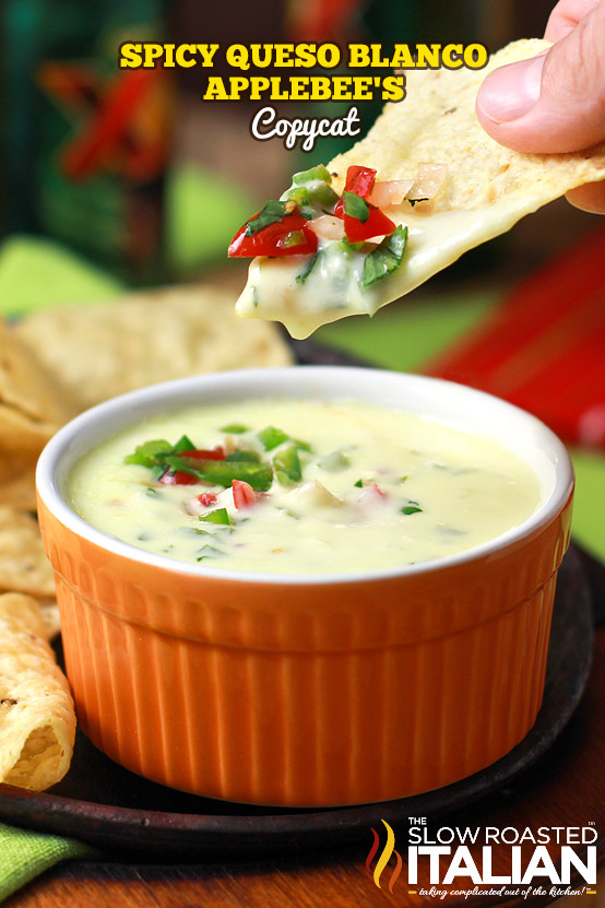 Spicy Queso Blanco Applebee’s Copycat