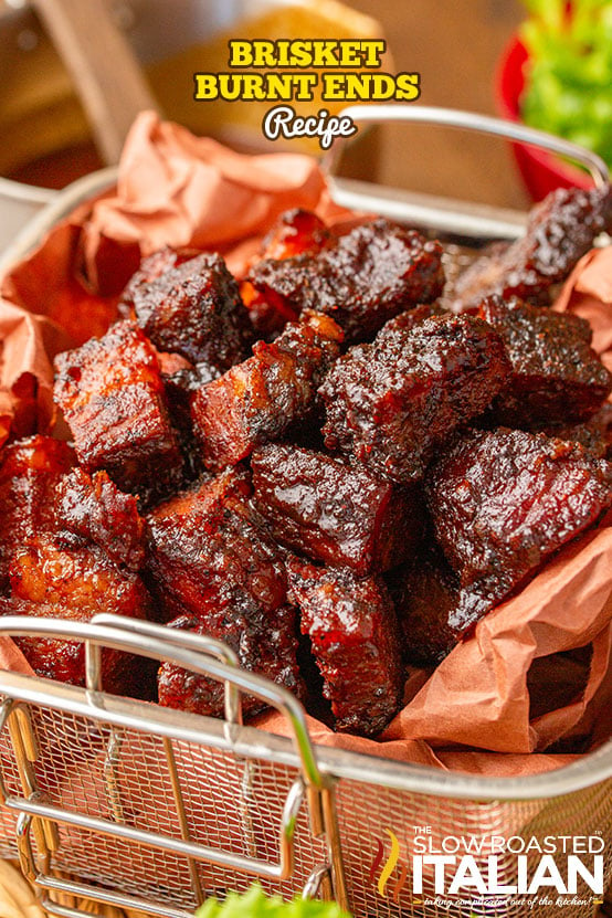 titled: Brisket Burnt Ends Recipe