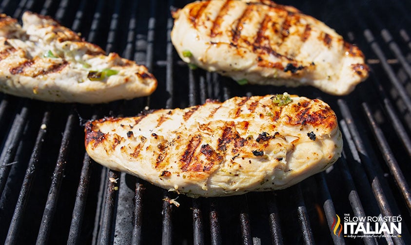 grilling chicken breasts