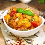 Gnocchi and Sausage closeup