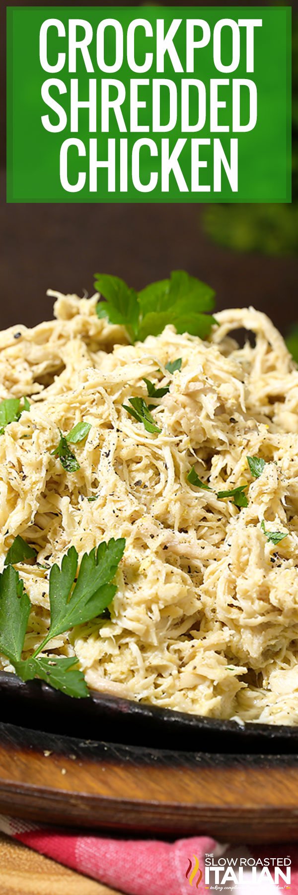 Crockpot Shredded Chicken