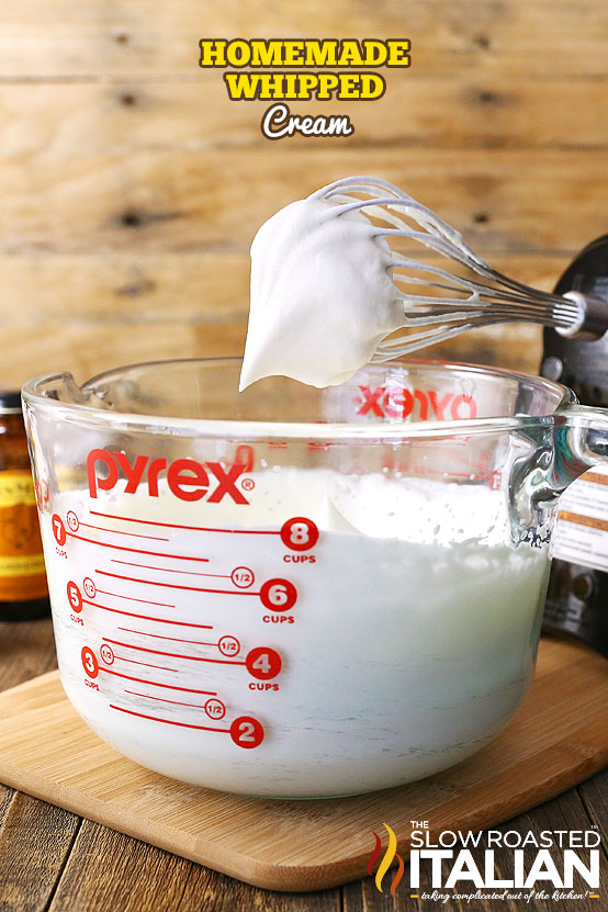 Kitchen Hack: Homemade Whipped Cream