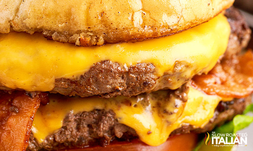 Belly Buster Bacon Butter Burger Bonanza Recipe