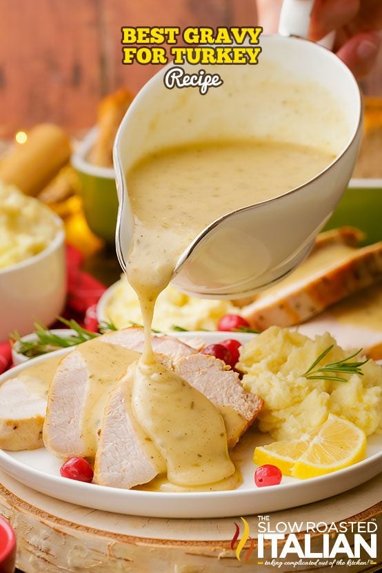 titled: Best Gravy for Turkey Recipe