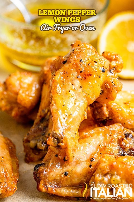 Lemon Pepper Turkey Wings