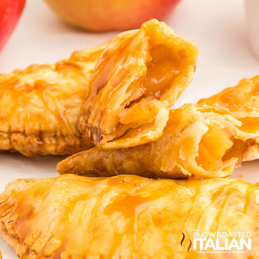 slice apple hand pies