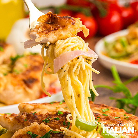 Olive Garden Chicken Scampi Copycat Recipe with Pasta-image