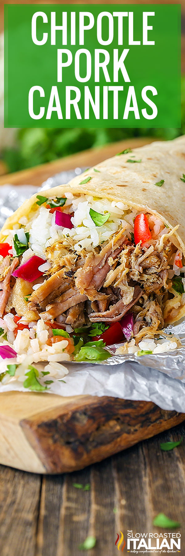 Slow Cooker Carnitas (Chipotle Copycat) - PIN