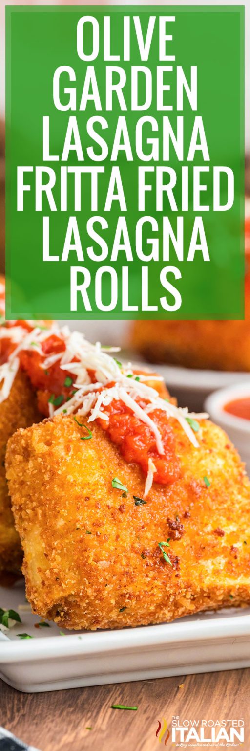 Olive Garden Lasagna Fritta (Fried Lasagna Rolls) TSRI
