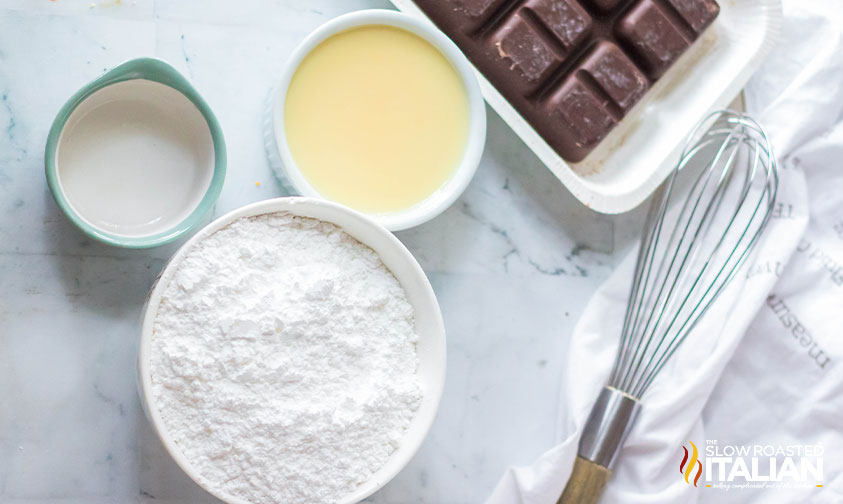 ingredients for peppermint patties recipe